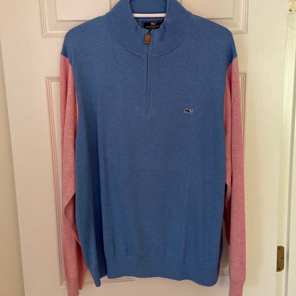 Vineyard Vines 1/4 zip pullover XL.